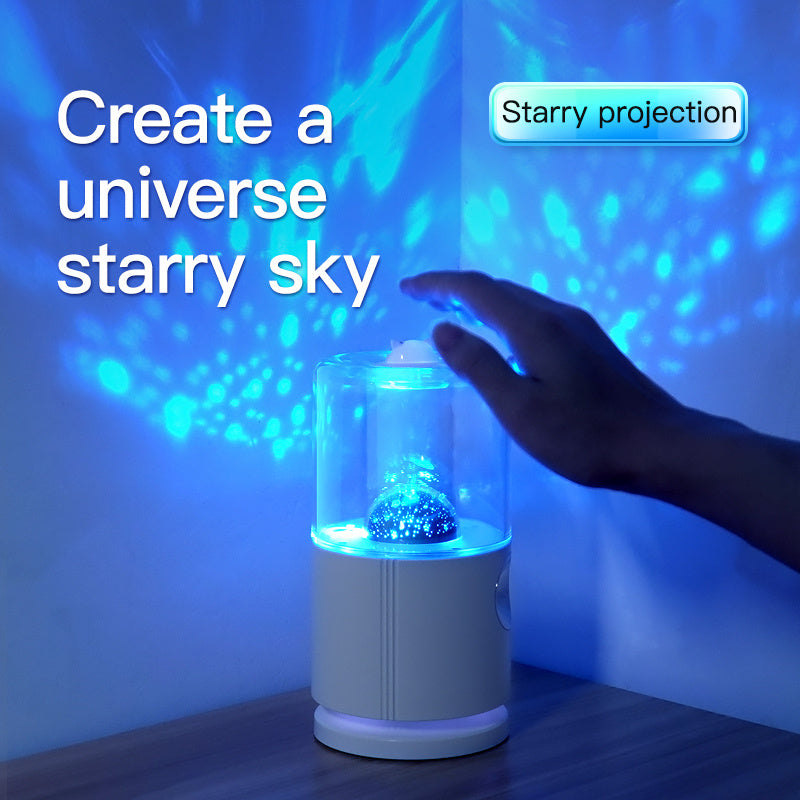 Home Small Smart Rotary Projection Humidifier - Jay Store