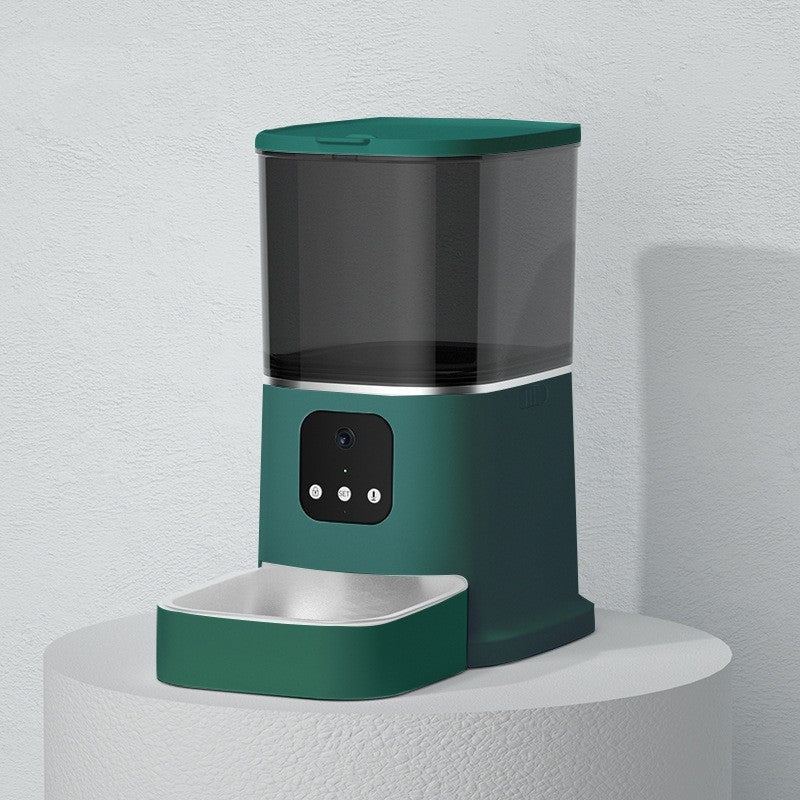 Pet Automatic Feeder Large Capacity Smart Voice Recorder APP Control Timer  Food Dispenser With WiFi - Jay Store