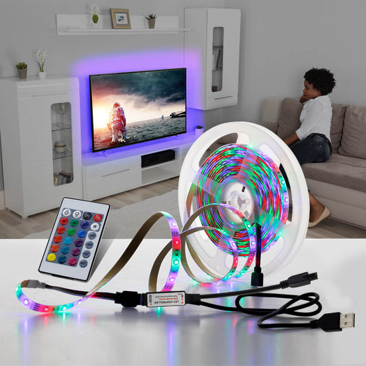 5V USB 2835SMD RGB LED Strip Tape - Jay Store