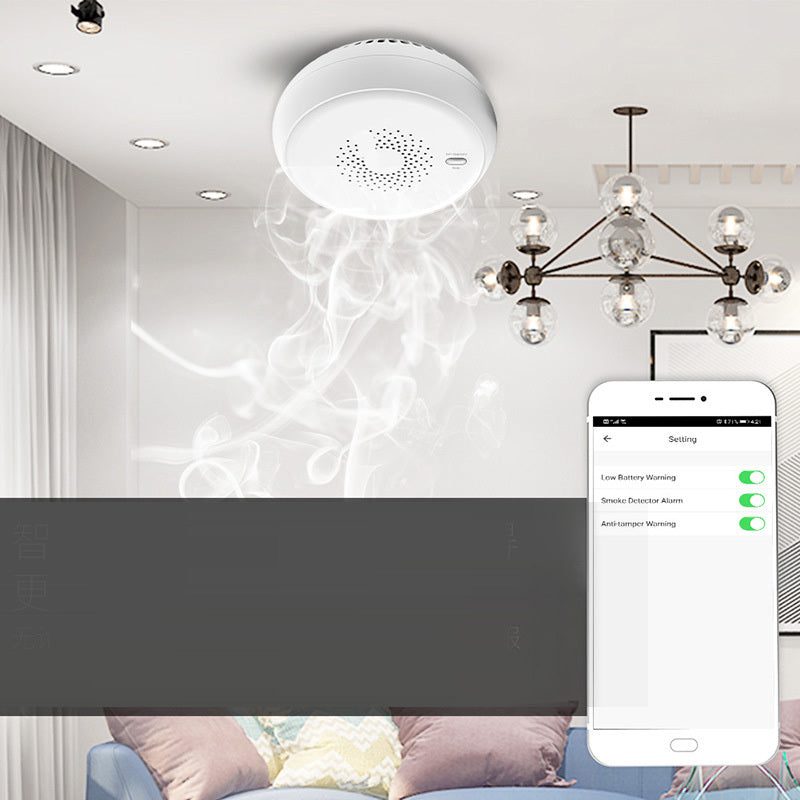 Smart Smoke Detector Remote Alarm Sensor - Jay Store