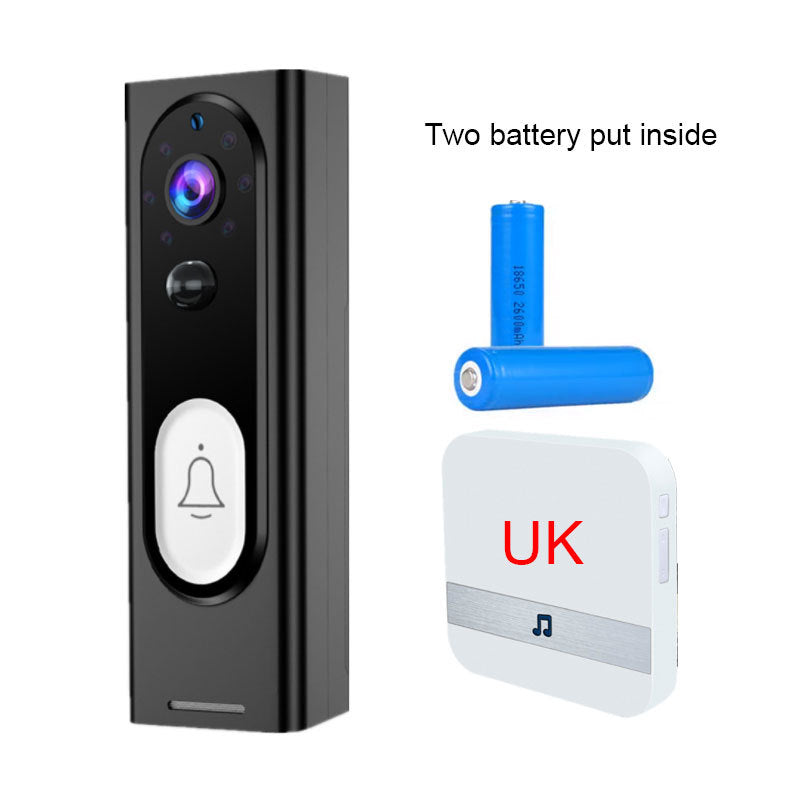 Smart Home Security Remote Monitoring Camera Voice Intercom 1080P Wireless WiFi Video Doorbell - Jay Store
