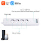 Tuya Smart Power Strip Remote APP Sub-control European Smart Wiring Board Supports Alexa Voice - Jay Store