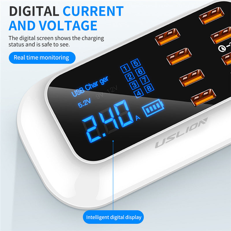 PD18W smart digital power strip - Jay Store