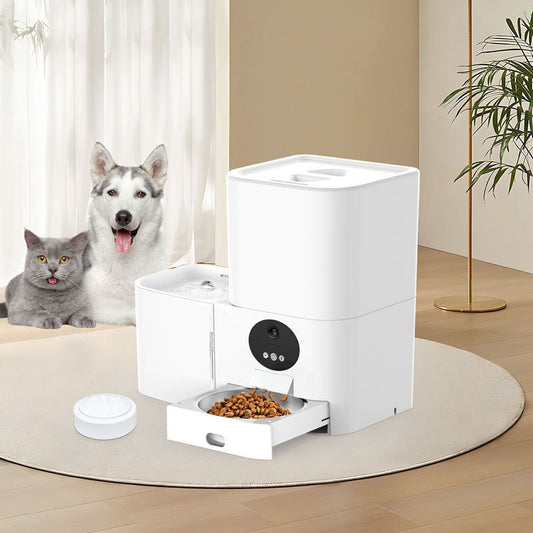 Smart Wifi Food And Water Two-in-one Electric Pet Feeder - Jay Store