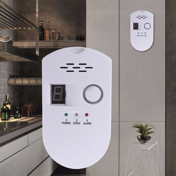 Digital Combustible Gas Leak Alarm Sensor Detector Propane Butane Natural Gas Detector - Jay Store