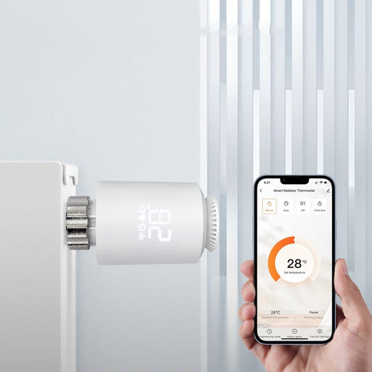 Smart Radiator Valve Smart Thermostat Valve Mobile APP Control - Jay Store