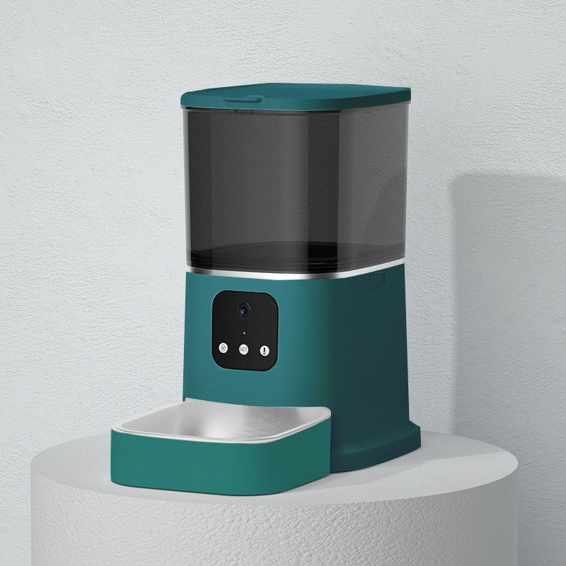 Pet Automatic Feeder Large Capacity Smart Voice Recorder APP Control Timer  Food Dispenser With WiFi - Jay Store