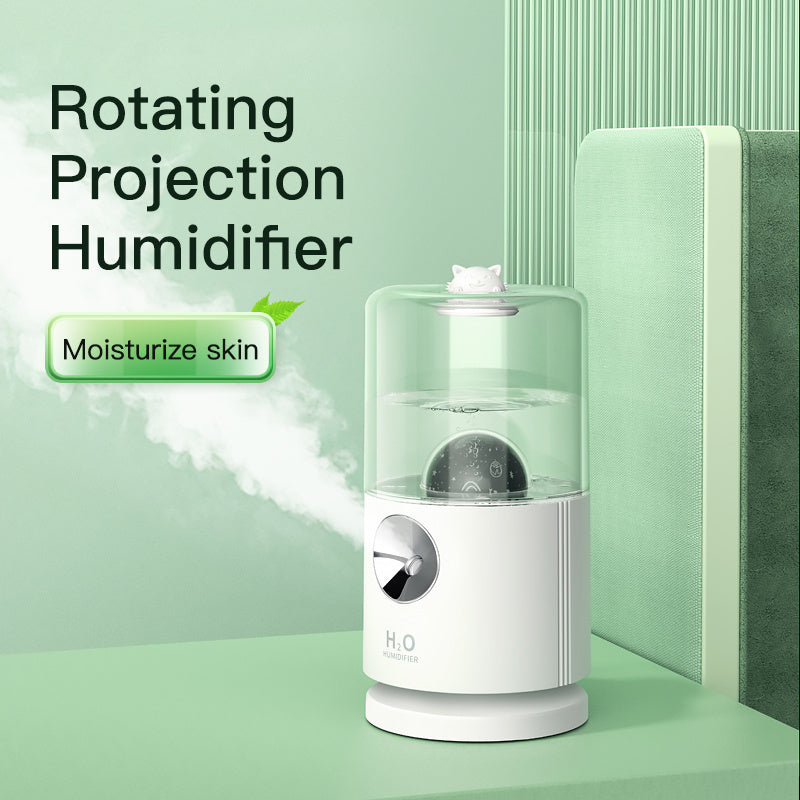 Home Small Smart Rotary Projection Humidifier - Jay Store