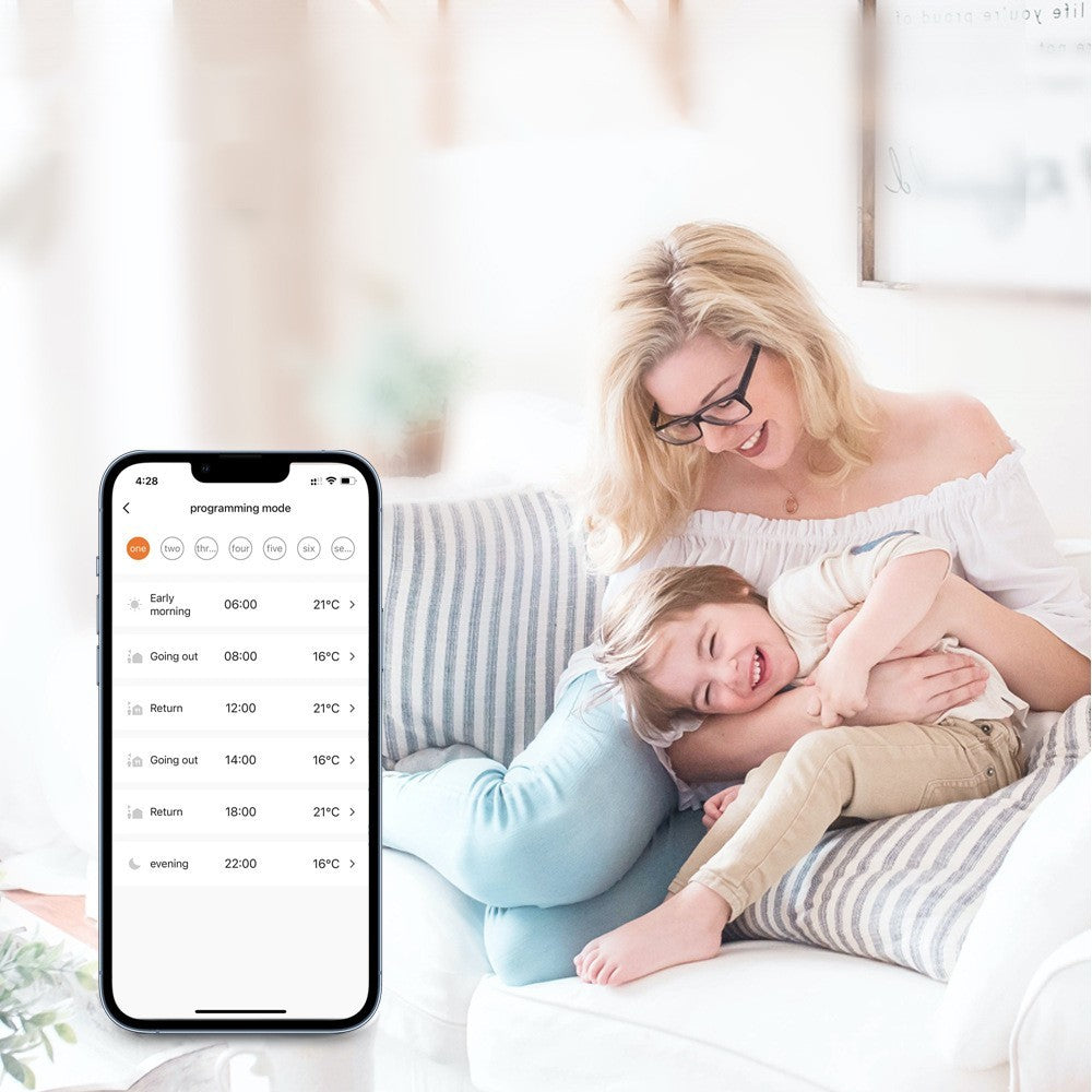 Smart Radiator Valve Smart Thermostat Valve Mobile APP Control - Jay Store