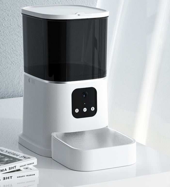 Pet Automatic Feeder Large Capacity Smart Voice Recorder APP Control Timer  Food Dispenser With WiFi - Jay Store