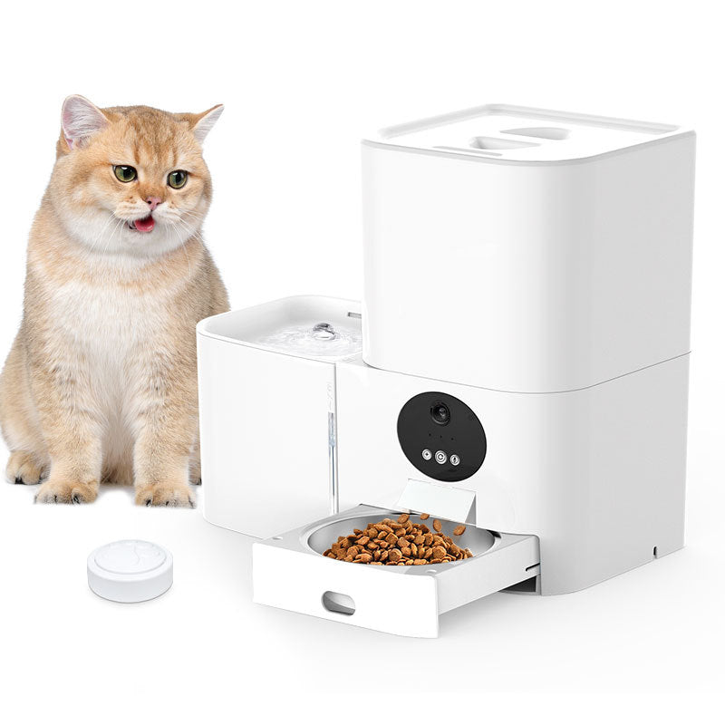 Smart Wifi Food And Water Two-in-one Electric Pet Feeder - Jay Store