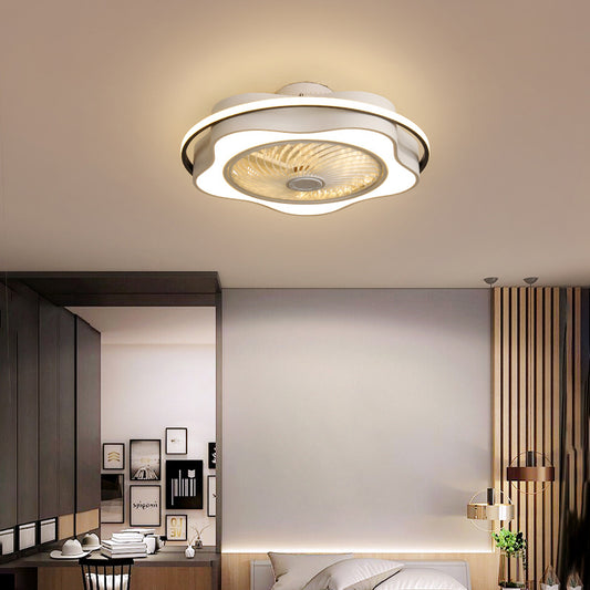 Smart Ceiling Fan Lamp Voice Control For Living Room Applicable To Bedroom - Jay Store